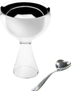 Alessi Becher Big Love Plastikmaterial Wbecherset Mit Loffel - Eis Best