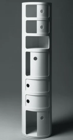 Kartell Ablage Componibili Plastikmaterial- Weis Flash Sale
