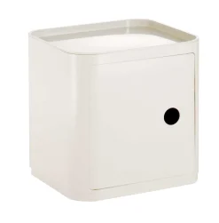 Kartell Ablage Componibili Plastikmaterialquadratisch - Weis Online