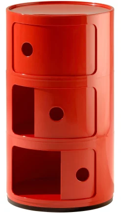 Kartell Ablage Componibili Plastikmaterial - Rot Best Sale