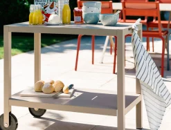 Fermob Ablage Quiberon Metall Rot / Grillablage - Pepper Fashion