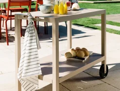 Fermob Ablage Quiberon Metall Rot / Grillablage - Pepper Fashion
