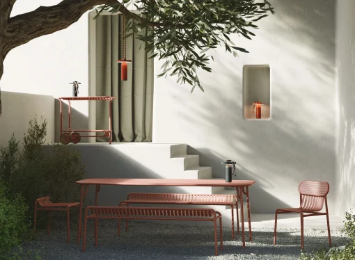 Petite Friture Ablage Week-End Metall Braun / Aluminium - Rader - Terracotta Store