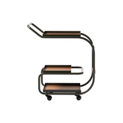 Opinion Ciatti Ablage Zenzero Metall Leder Braun Grun / Metall & Recyclingleder - Braun - Dunkelgrun Outlet