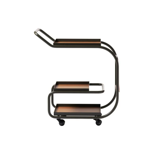 Opinion Ciatti Ablage Zenzero Metall Leder Braun Grun / Metall & Recyclingleder - Braun - Dunkelgrun Outlet