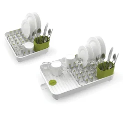 Joseph Joseph Abtropfgestell Extend Metall Weis Grun / Ausziehbar - Grun - Weis Cheap