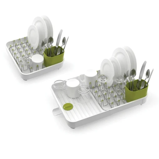 Joseph Joseph Abtropfgestell Extend Metall Weis Grun / Ausziehbar - Grun - Weis Cheap