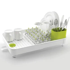 Joseph Joseph Abtropfgestell Extend Metall Weis Grun / Ausziehbar - Grun - Weis Cheap