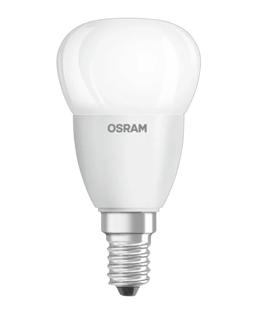 Osram Ampoule Led E14 Avec Radiateur  Verre Blanc / Spherique Depolie - (2700K, Blanc Chaud) - Weis Outlet