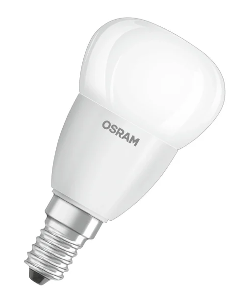 Osram Ampoule Led E14 Avec Radiateur  Verre Blanc / Spherique Depolie - (2700K, Blanc Chaud) - Weis Outlet