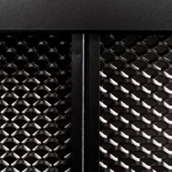 Zeus Anrichte Isotta Metall Schwarz / L 182 X H 80 Cm - Lochstahl - Kupfer-Schwarz Hot