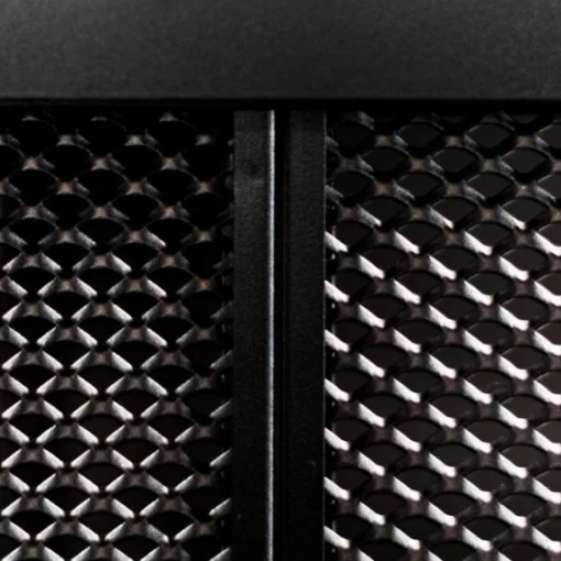 Zeus Anrichte Isotta Metall Schwarz / L 182 X H 80 Cm - Lochstahl - Kupfer-Schwarz Hot