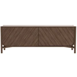 Harto Anrichte Marius Holz Natur / Tv-Möbel L 185 X H 65 Cm - Nussbaum Best