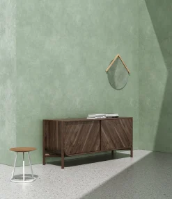 Harto Anrichte Marius Holz Natur / Tv-Möbel L 155 X H 65 Cm - Nussbaum Sale