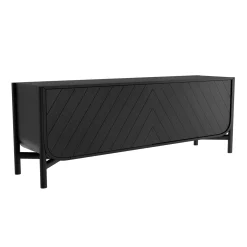 Harto Anrichte Marius Holz/ Tv-Möbel L 185 X H 65 Cm - Schwarz Best