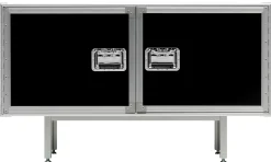 Diesel with Moroso Anrichte Total Flightcase Metall Holzl 120 Cm - Schwarz Store