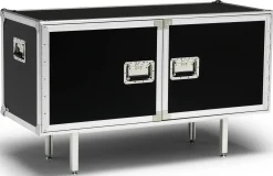 Diesel with Moroso Anrichte Total Flightcase Metall Holzl 120 Cm - Schwarz Store