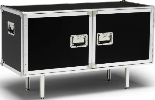 Diesel with Moroso Anrichte Total Flightcase Metall Holzl 120 Cm - Schwarz Store