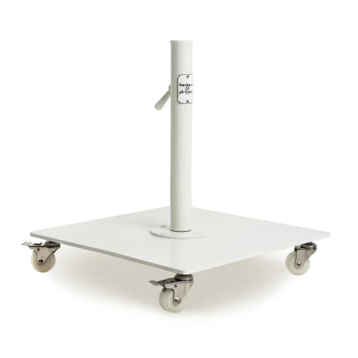 BUSINESS & PLEASURE Armlehne  Metall/ Rollen Fur Sonnenschirmstander The Classic 16 & 25 Kg - Weis Cheap