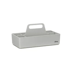 Vitra Aufbewahrungsbehalter Toolbox Re Plastikmaterial/ Recycelt - In Facher Aufgeteilt / 32 X 16 Cm - Grau Sale