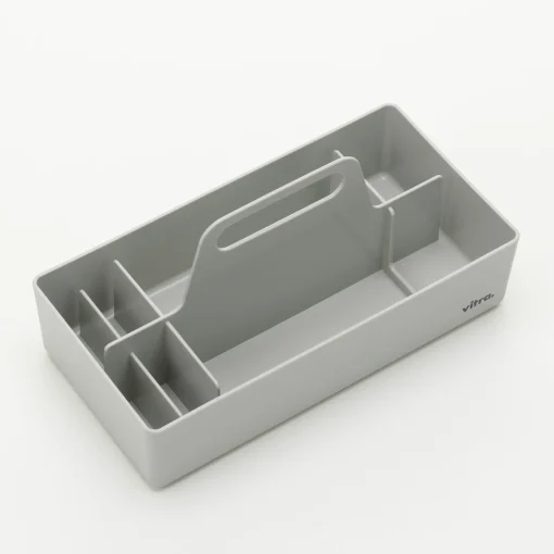 Vitra Aufbewahrungsbehalter Toolbox Re Plastikmaterial/ Recycelt - In Facher Aufgeteilt / 32 X 16 Cm - Grau Sale