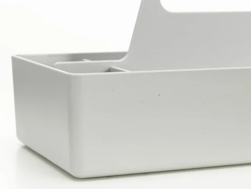 Vitra Aufbewahrungsbehalter Toolbox Re Plastikmaterial/ Recycelt - In Facher Aufgeteilt / 32 X 16 Cm - Grau Sale