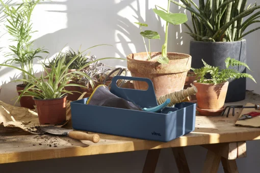 Vitra Aufbewahrungsbehalter Toolbox Re Plastikmaterial/ Recycelt - In Facher Aufgeteilt / 32 X 16 Cm - Grau Sale