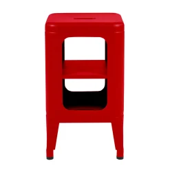 Tolix Aufbewahrungsmöbel Mt 500 Metall/ Hocker - H 54 Cm - Rot Store