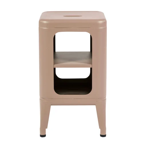 Tolix Aufbewahrungsmöbel Mt 500 Metall/ Hocker - H 54 Cm - Rosa Fashion