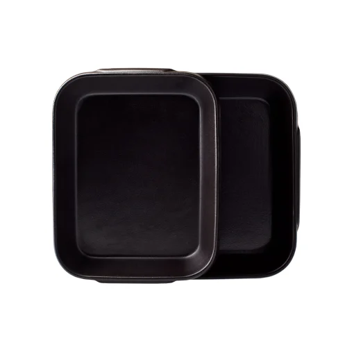 Malle W. Trousseau Auflaufform  Keramik/ 2Er-Set - 26X30 + 21X25Cm / Steinzeug - Schwarz New