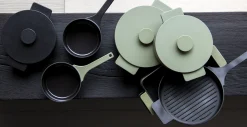 Serax Auflaufform Surface Metall Grun / Emailliert - 38 X 25 Cm - Camogreen Discount