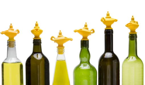 Pa Design Ausgieser Oiladdin Plastikmaterial/ Universell Einsetzbar - Gelb Store