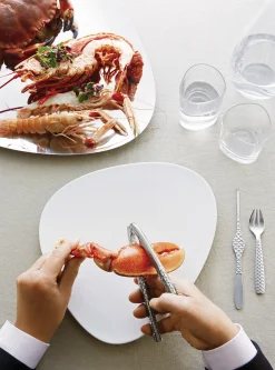 Alessi Austerngabel Colombina Fish Metall - Stahl Hot