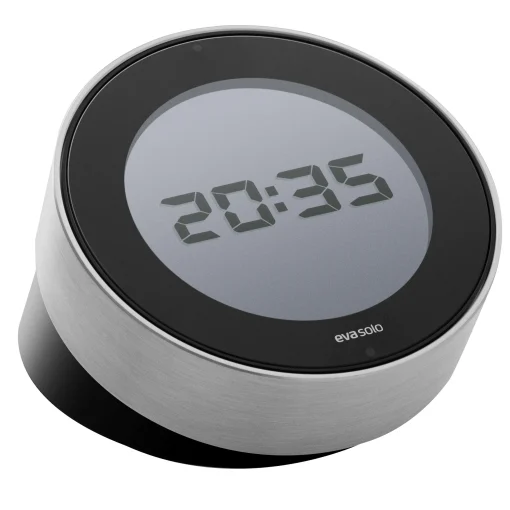 Eva Solo Backofenthermometer Cook 'N Time Schwarz Metall / 3 In 1 - Uhr Und Eieruhr - Metall - Schwarz Sale