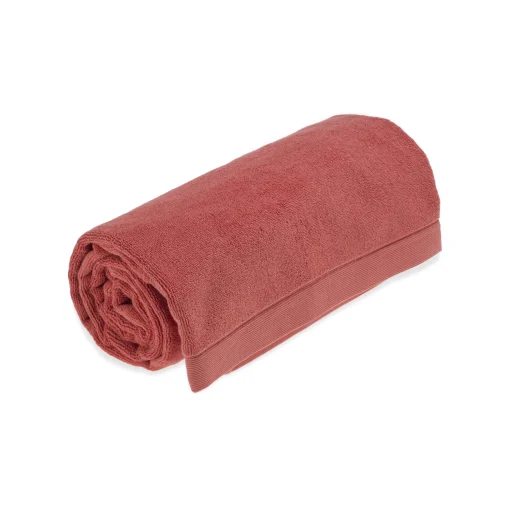Au Printemps Paris Badelaken Bouclette Textil Orange / 100 X 150 Cm - Biobaumwolle - Orange Corail Online