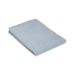 Au Printemps Paris Badetuch Bouclette Textil Grun / 50 X 100 Cm - Biobaumwolle - Blassgrun Sale