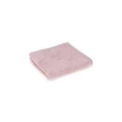 Au Printemps Paris Badetuch Bouclette Textil / 30 X 50 Cm - Biobaumwolle - Rosa Hot