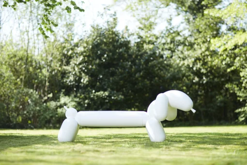 Fatboy Bank Attackle! Plastikmaterial/ L 195 Cm -  2-Sitzer - Weis Cheap
