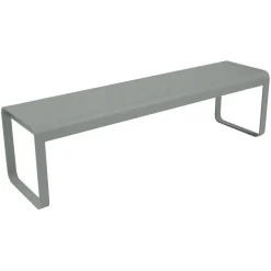 Fermob Bank Bellevie Metall Grau / L 161 Cm - 4-Sitzer - Gris Lapilli Outlet