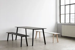 Hay Bank Copenhague Cph Deux 215 Holz/ L 200 Cm - Schwarz New