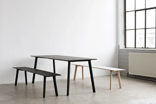 Hay Bank Copenhague Cph Deux 215 Holz/ L 200 Cm - Schwarz New