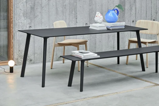 Hay Bank Copenhague Cph Deux 215 Holz/ L 200 Cm - Schwarz New
