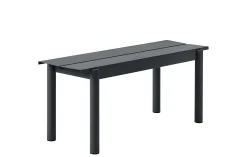 Muuto Bank Linear Metall/ Stahl - L 110 Cm - Schwarz Shop