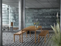Muuto Bank Linear Metall/ Stahl - L 110 Cm - Schwarz Shop