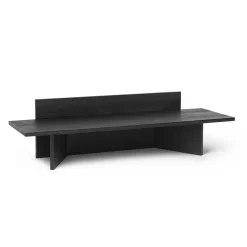 Ferm Living Bank Oblique Holz/ Niedrige Konsole Holz / L 120 Cm - Schwarz Cheap