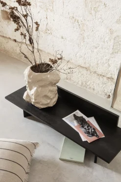 Ferm Living Bank Oblique Holz/ Niedrige Konsole Holz / L 120 Cm - Schwarz Cheap