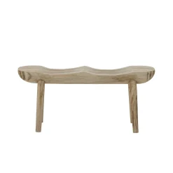 Bloomingville Bank Sasuke/ Handgeschnitztes Paulowniaholz L 100 Cm - Holz Natur Cheap