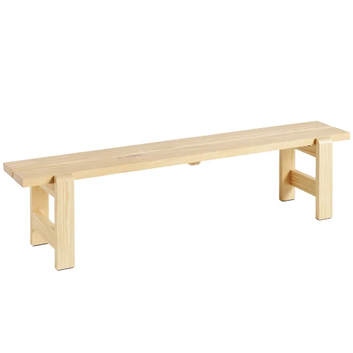 Hay Bank Weekday Holz Natur / L 190 Cm - Holz - Naturpinie Best