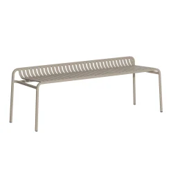 Petite Friture Bank Week-End Metall Beige / Aluminium - L 158 Cm - Dune Outlet
