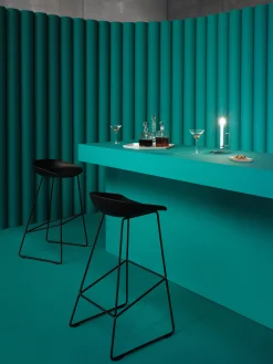 Hay Barhocker About A Stool Aas 38 Metall Plastikmaterial/ H 65 Cm - Kufengestell Aus Stahl - Schwarz Cheap